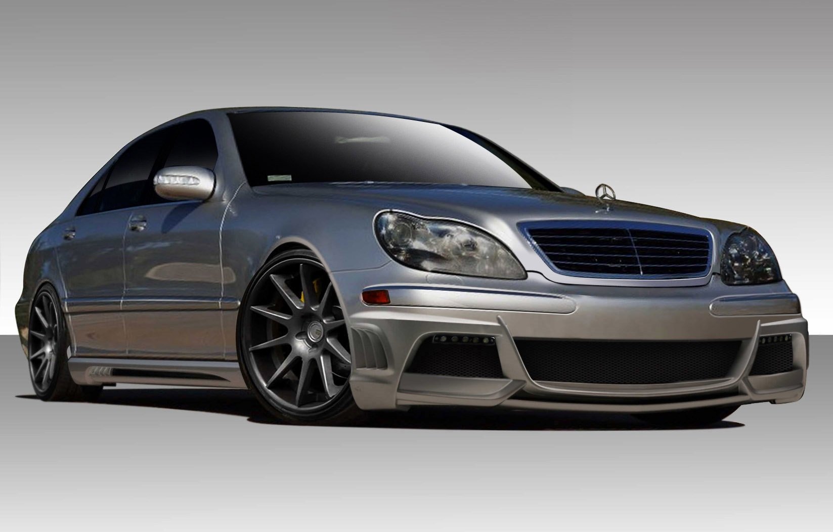2000-2002 Mercedes S Class W220 Duraflex W-3 Body Kit ( long wheelbase models on