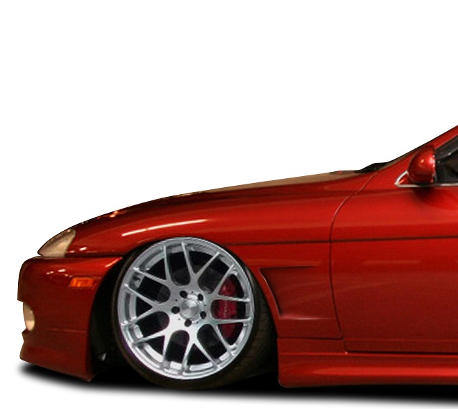 1992-2000 Lexus SC Series SC300 SC400 Duraflex V-Speed 25mm Front Fenders - 2 Pi