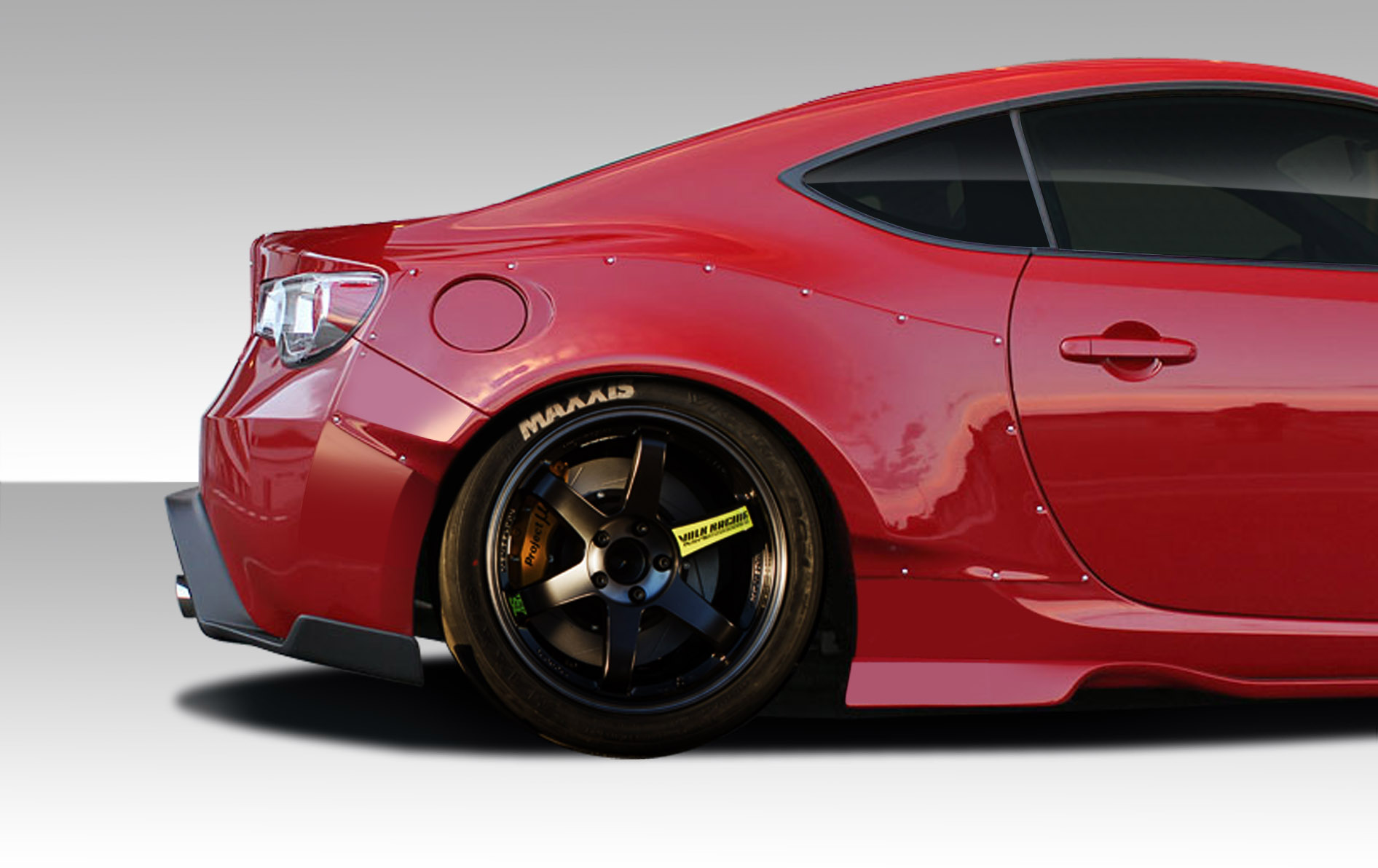 2013-2020 Scion FR-S Toyota 86 BRZ Duraflex GT500 Wide Body Rear Fenders (+70mm)