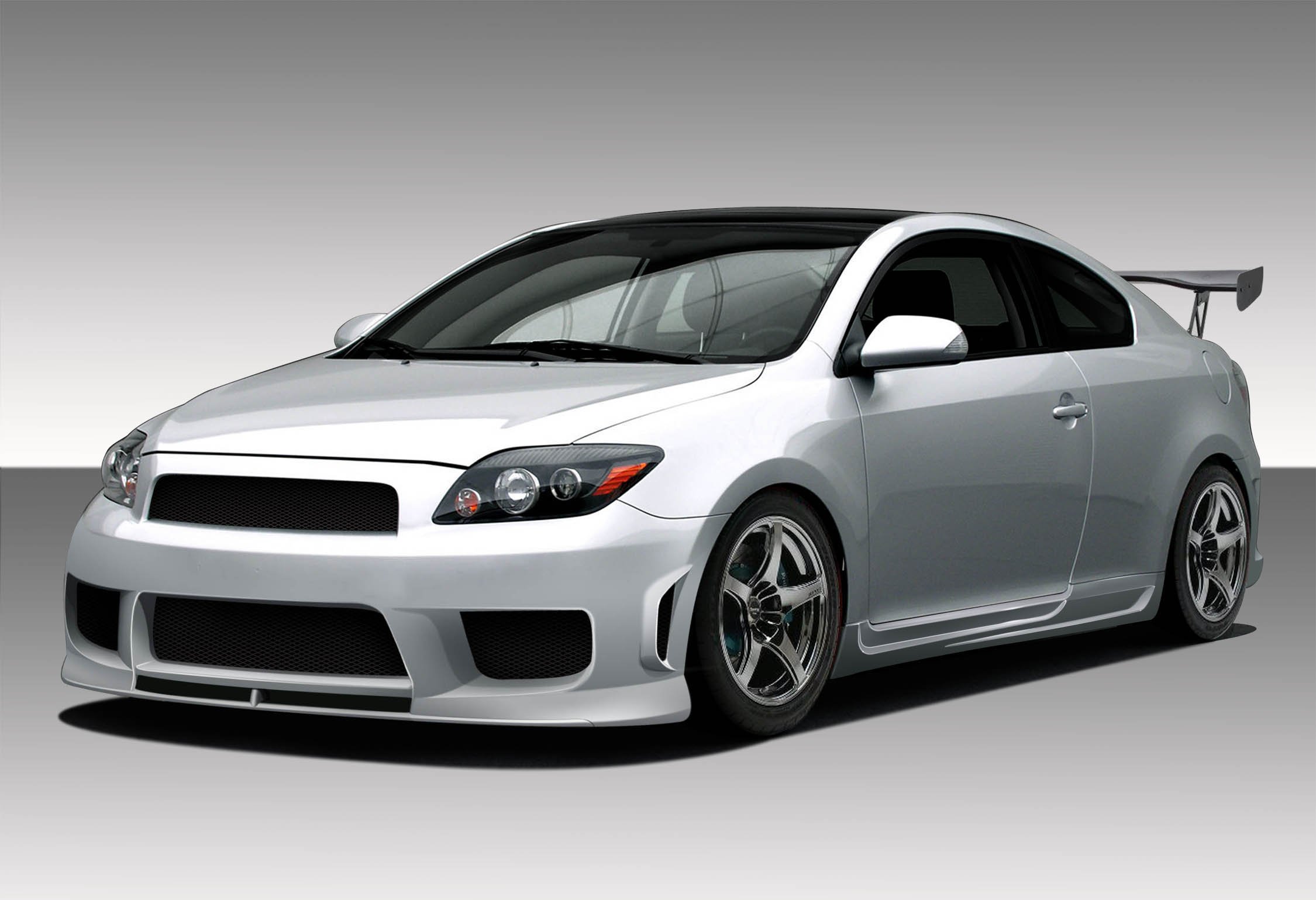 2005-2010 Scion tC Duraflex Drifter 2 Body Kit - 4 Piece - Includes Drifter 2 Fr