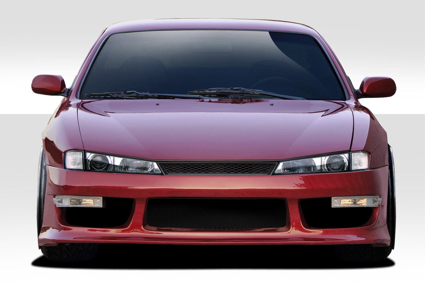 1997-1998 Nissan 240SX S14 Duraflex V-Speed Wide Body Front Bumper Cover - 1 Pie