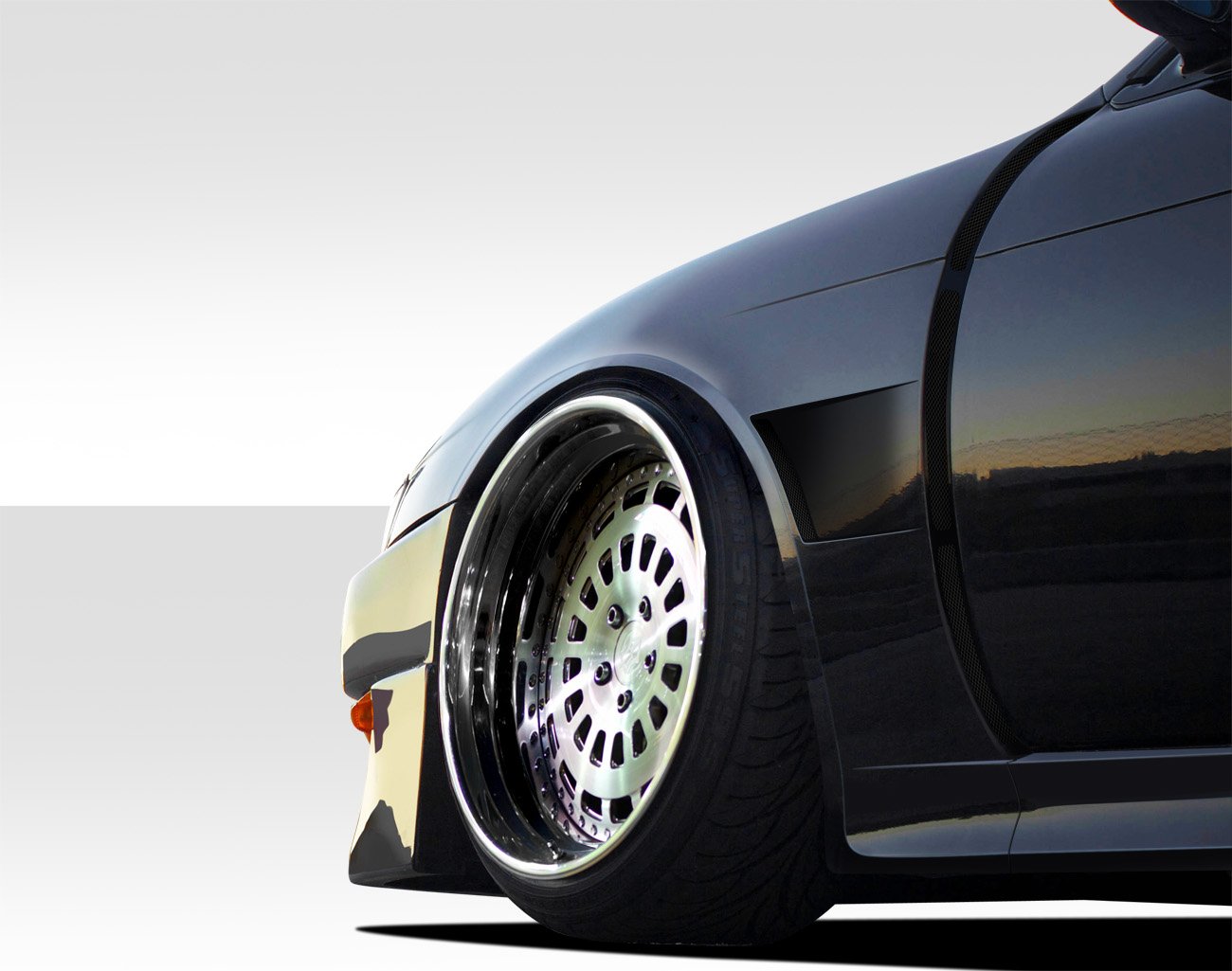 1997-1998 Nissan 240SX S14 Duraflex V-Speed Wide Body Front Fenders (+35mm) - 2 1997-1998 Nissan 240SX S14 Duraflex V-Speed Wide Body Front Fenders (+35mm) - 2