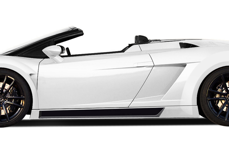 2004-2008 Lamborghini Gallardo AF-1 Wide Body Side Skirt Rocker Panels ( GFK ) -
