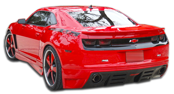 2010-2013 Chevrolet Camaro V8 Duraflex Racer Rear Lip Under Spoiler Air Dam - 1