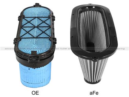C6 Corvette aFe Control Stock Replacement Air Filter for LS3 08-13