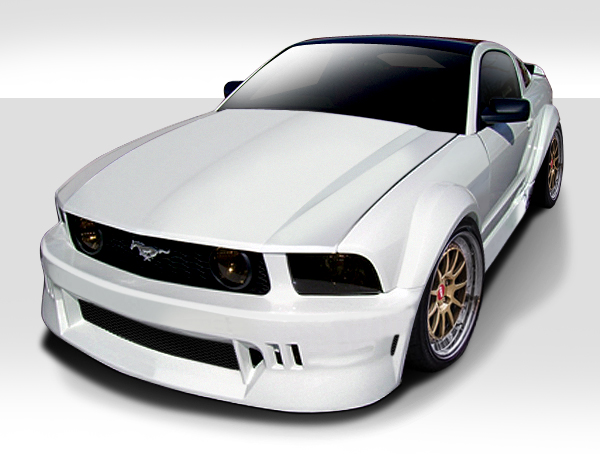 2005-2009 Ford Mustang Duraflex Circuit Wide Body Kit - 9 Piece - Includes Circu