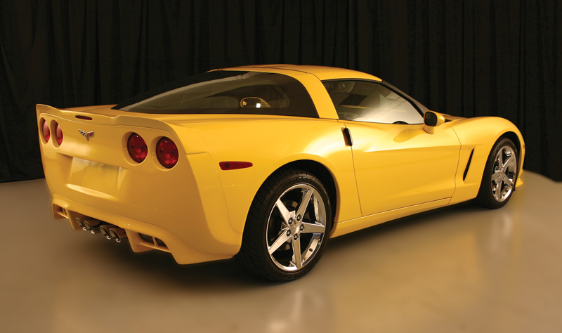 C6 Corvette 2005-2013, C6 Lower Rear Valance from IVS, Part of the HAVOC Series