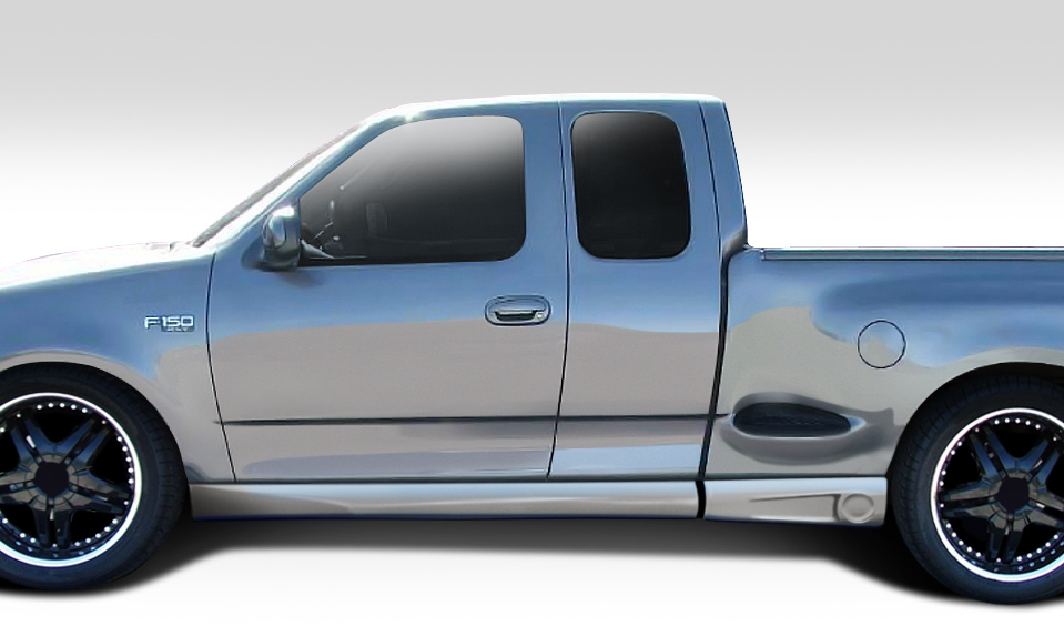 1997-2003 Ford F-150 2DR Extended Cab Flareside Duraflex BT-1 Side Skirts Rocker 1997-2003 Ford F-150 2DR Extended Cab Flareside Duraflex BT-1 Side Skirts Rocker
