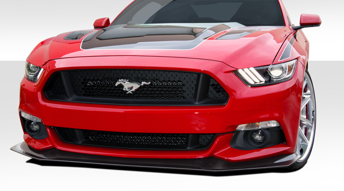 2015-2017 Ford Mustang Duraflex GT Concept Front Lip Under Air Dam Spoiler, 1 Piece (S)