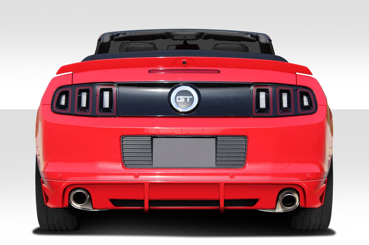 2013-2014 Ford Mustang Duraflex Racer Rear Lip Under Air Dam Spoiler -