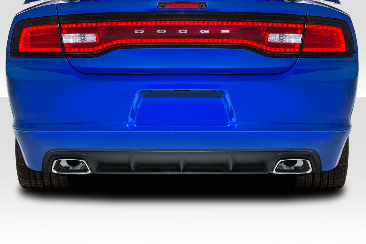 2011-2014 Dodge Charger Duraflex Racer Rear Lip Under Air Dam Spoiler ( Base Mod