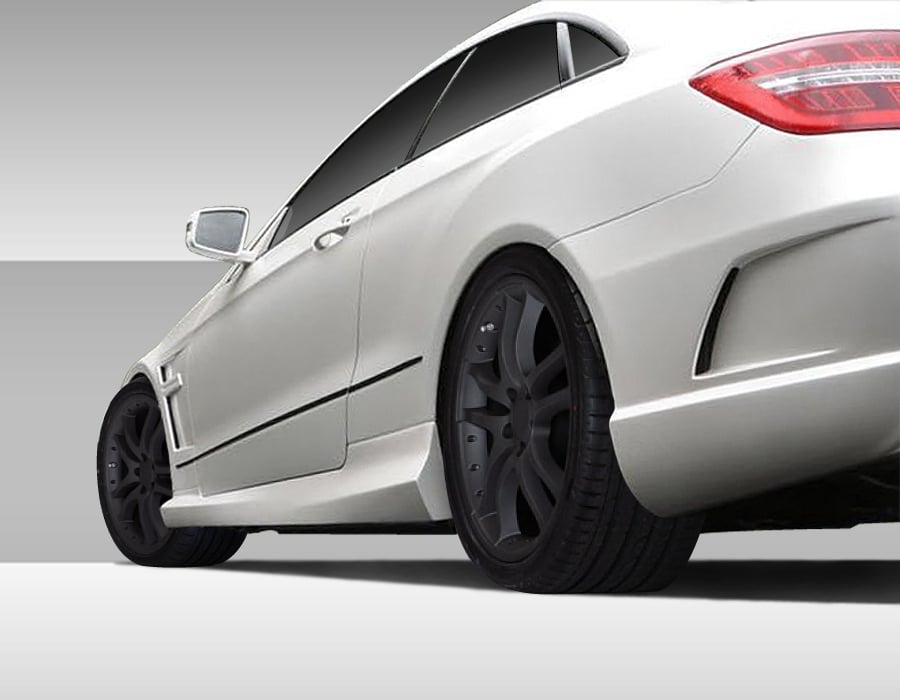 2010-2016 Mercedes E Class C207 2DR A207 Convertible Eros Version 3 Side Skirt R