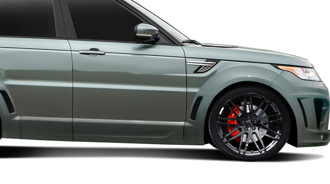2014-2022 Land Rover Range Rover Sport Urethane AF-2 Wide Body Front Door Caps (