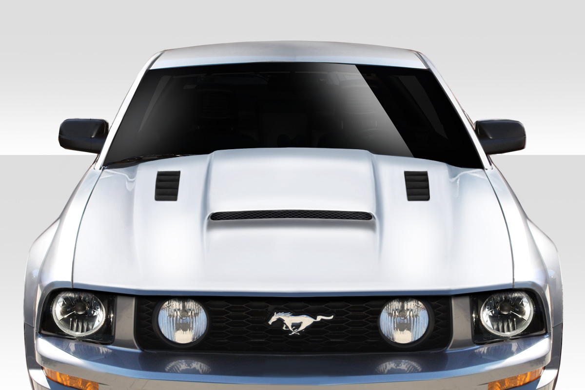 2005-2009 Ford Mustang Duraflex CVX Version 3 Hood - 1 Piece