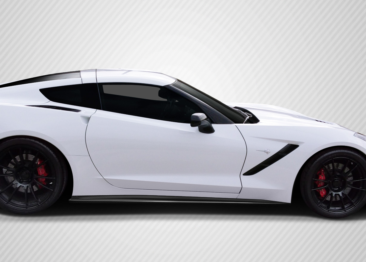 2014-2019 Chevrolet Corvette C7 Carbon Creations DriTech Apex Side Spl