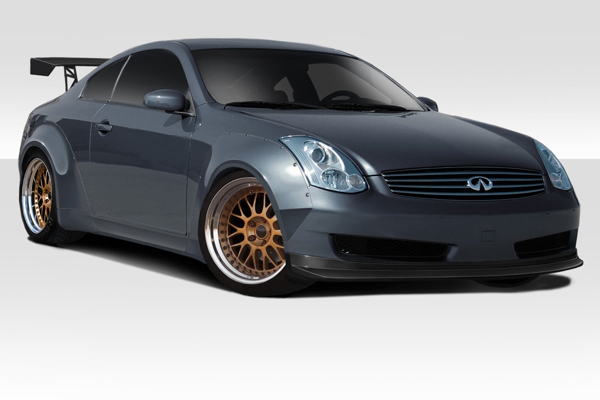 2003-2007 Infiniti G Coupe G35 Duraflex Circuit 75mm Fender Flares Kit ( Non Spo