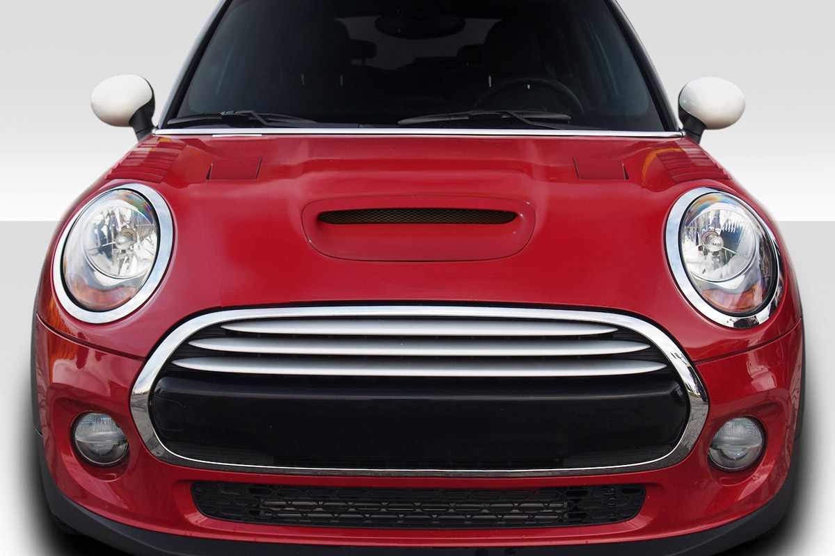 2014-2024 Mini Cooper S F55 F56 F57 Duraflex Racer Hood - 1 Piece 2014-2024 Mini Cooper S F55 F56 F57 Duraflex Racer Hood - 1 Piece