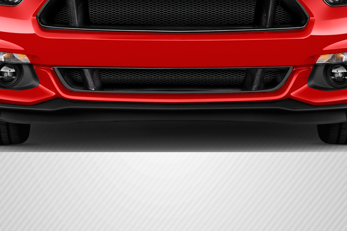 2015-2017 Ford Mustang Carbon Creations Lower CVX Grille - 1 Piece (S)