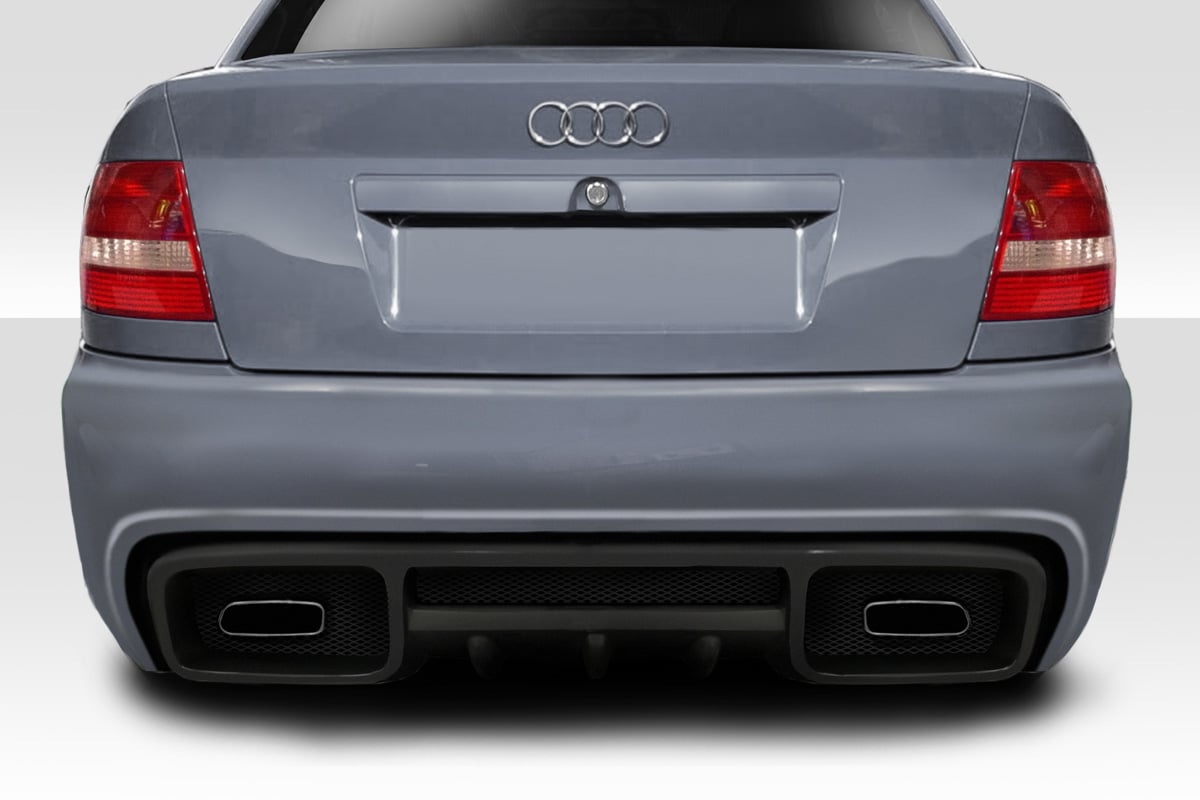 1996-2001 Audi A4 S4 B5 4DR Duraflex Version 2 Rear Bumper - 1 Piece 1996-2001 Audi A4 S4 B5 4DR Duraflex Version 2 Rear Bumper - 1 Piece