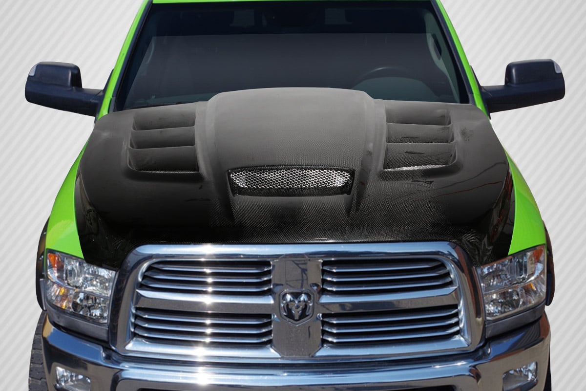 2010-2018 Dodge Ram 2500 Carbon Creations Viper Look Hood - 1 Piece