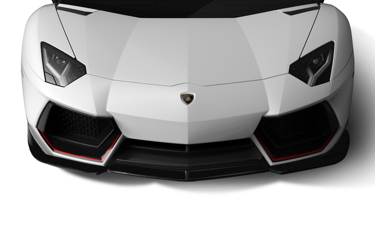 2011-2017 Lamborghini Aventador LP 700 Carbon AF-1 Front Aero Splitters ( CFP )