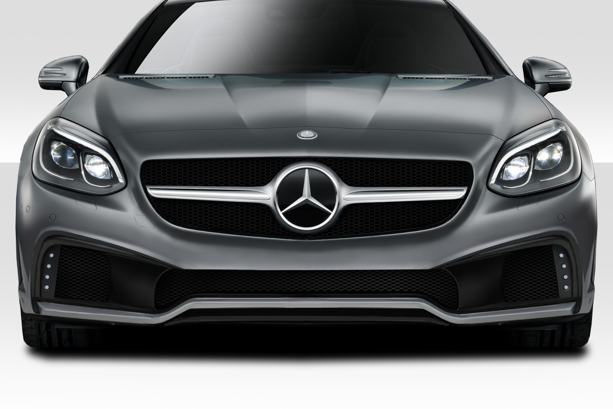 2012-2016 Mercedes SLK Class R172 Duraflex W-1 Front Bumper and Front Bumper Acc