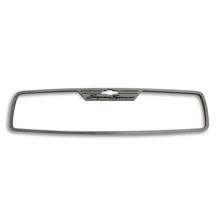 Camaro "Super Sport" - Rectangle Rear View Mirror Trim