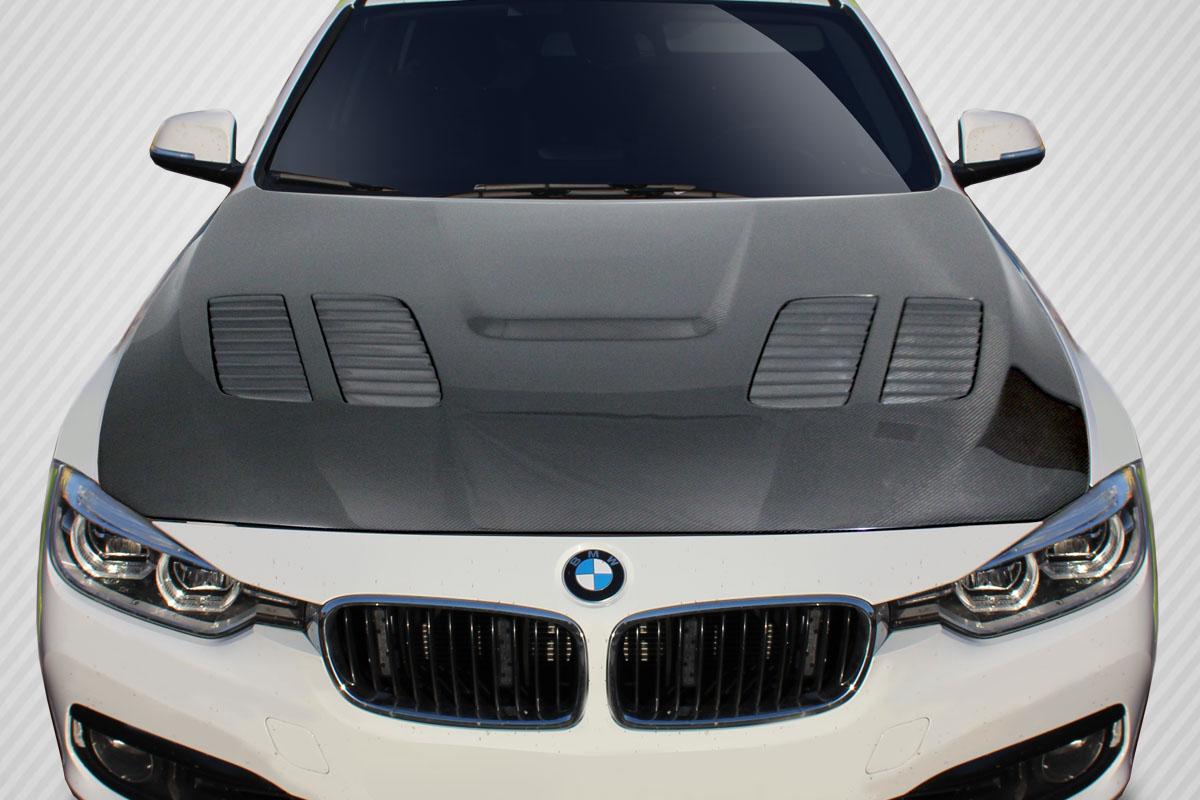 2012-2018 BMW 3 Series F30 / 2014-2020 4 Series F32 Carbon Creations GTR Hood -