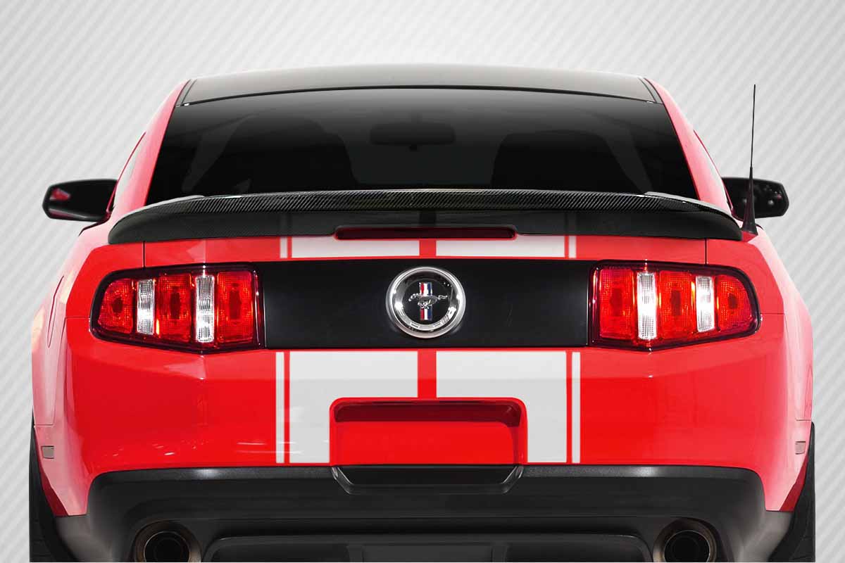 2010-2014 Ford Mustang Carbon Creations DriTech GT500 Look Wing Spoiler - 1 Piec