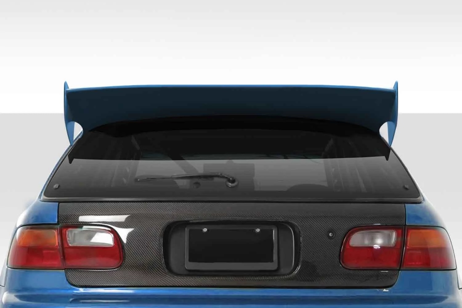 1992-1995 Honda Civic HB Duraflex RBS Wing Spoiler - 3 piece 1992-1995 Honda Civic HB Duraflex RBS Wing Spoiler - 3 piece