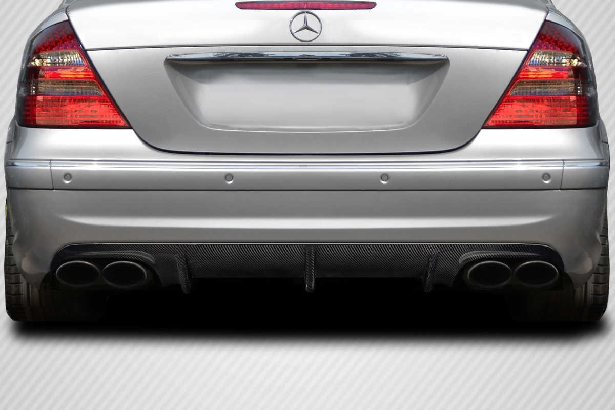2003-2006 Mercedes E55 W211 Carbon Creations L Sport Rear Diffuser - 1 Piece 2003-2006 Mercedes E55 W211 Carbon Creations L Sport Rear Diffuser - 1 Piece