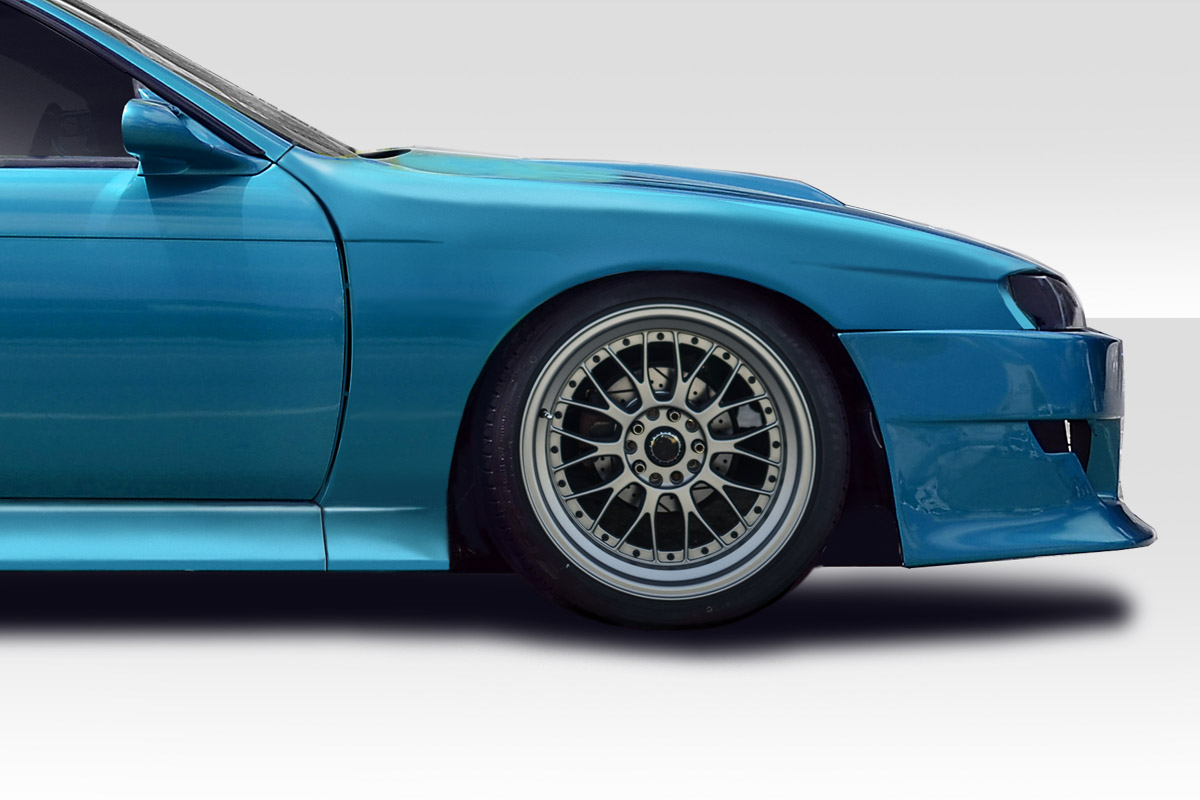 1997-1998 Nissan 240SX S14 Duraflex B Sport Wide Body Front Fender Flares - 2 Pi