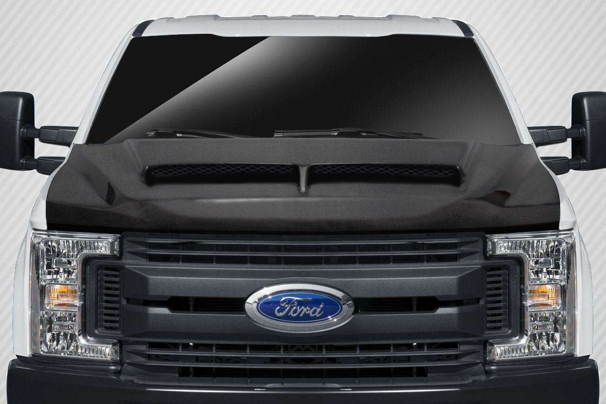 2017-2022 Ford Super Duty F250 F350 F450 Carbon Creations GT500 Hood - 1 Piece