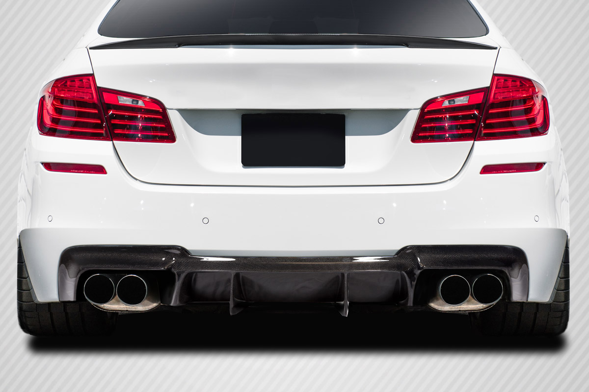 2011-2016 BMW M5 F10 Carbon AF-1 Rear Diffuser ( CFP ) - 1 Piece