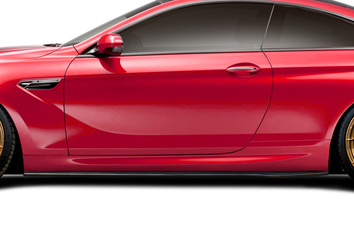 2011-2019 BMW 6 Series M6 F06 F12 F13 AF-1 Side Skirt Rocker Panels ( GFK ) - 2