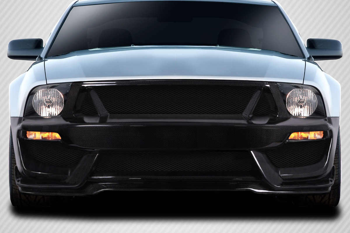 2005-2009 Ford Mustang Carbon Creations GT350 Look Front Bumper - 1 Piece