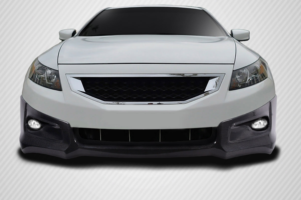 2008-2010 Honda Accord 2DR Carbon Creations HFP V2 Look Front Lip Under Spoiler