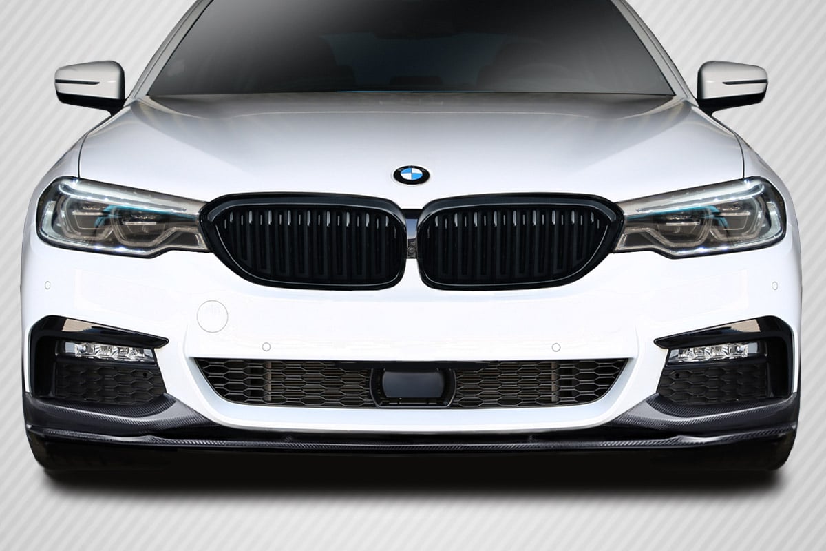 2017-2022 BMW 5 Series G30 Carbon Creations M Tech Front Lip Splitter - 3 Piece 2017-2022 BMW 5 Series G30 Carbon Creations M Tech Front Lip Splitter - 3 Piece