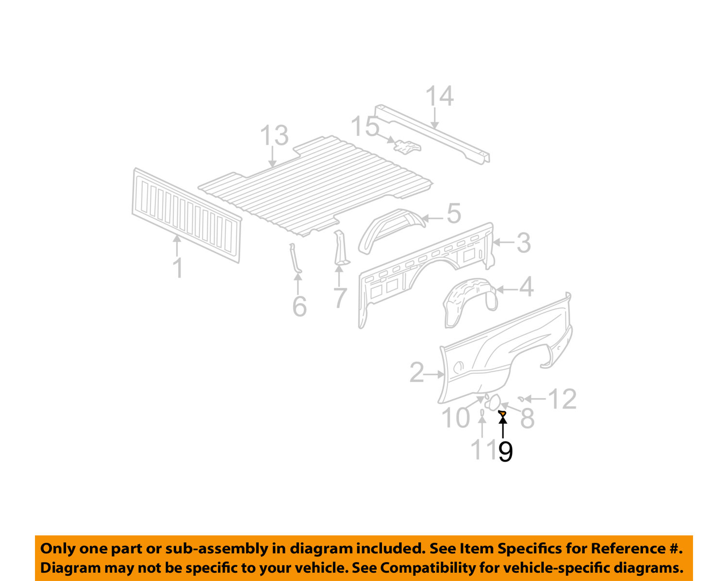 Corvette 11609341 Upper Support Screw, Fuel Door Screw OEM GM Part