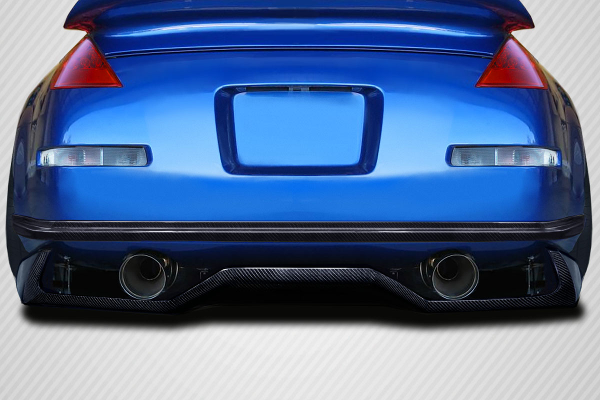 2003-2008 Nissan 350Z Z33 Carbon Creations VTX Rear Diffuser - 2 Piece 2003-2008 Nissan 350Z Z33 Carbon Creations VTX Rear Diffuser - 2 Piece