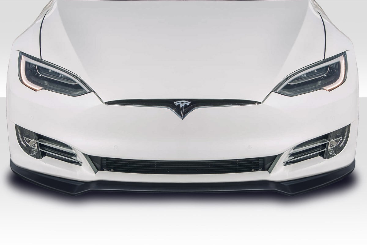 2016.5-2023 Tesla Model S Duraflex VIP Front Lip Under Spoiler - 1 Piece 2016.5-2023 Tesla Model S Duraflex VIP Front Lip Under Spoiler - 1 Piece