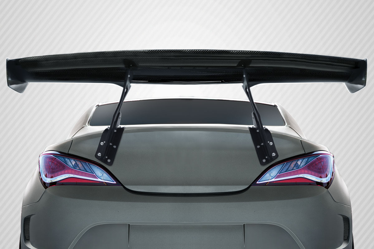 2010-2016 Hyundai Genesis Coupe Carbon Creations RBS V2 Rear Wing Spoiler - 3 Pi