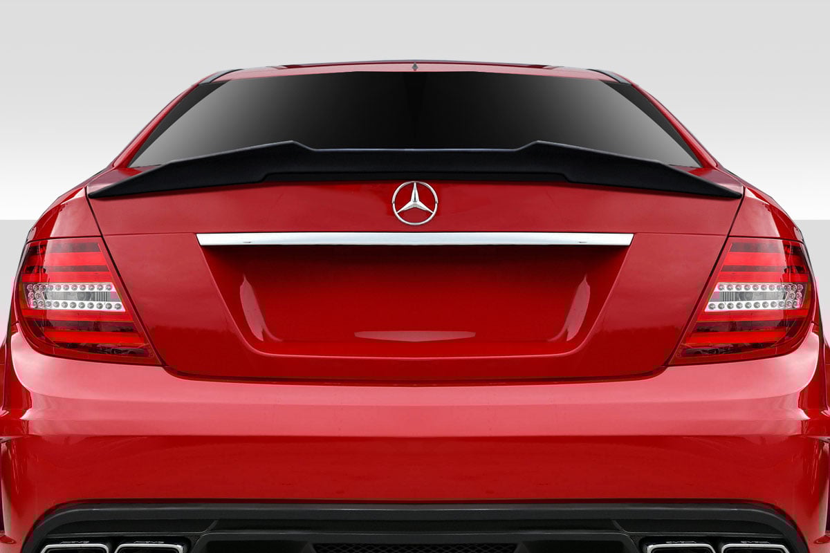 2008-2014 Mercedes C Class W204 Duraflex Plasma Rear Wing Spoiler - 1 Piece