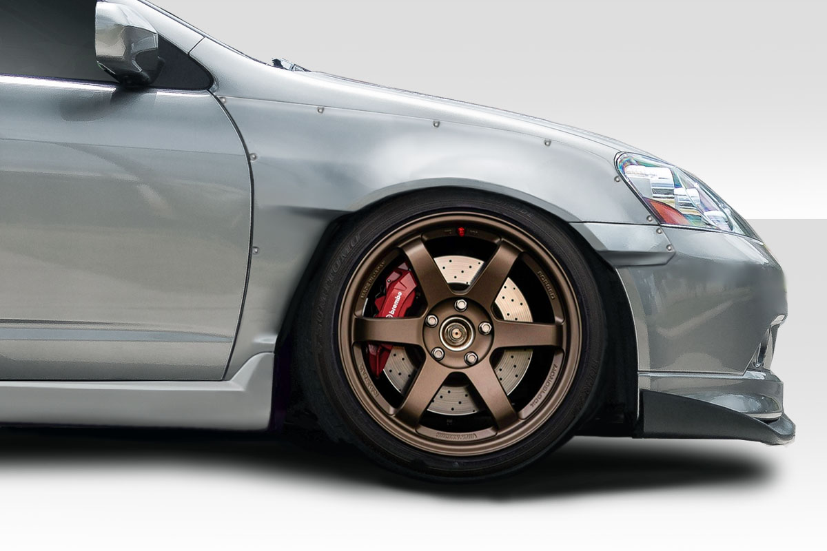2002-2006 Acura RSX Duraflex A1 Front Fender Flares (+30mm) - 4 Piece 2002-2006 Acura RSX Duraflex A1 Front Fender Flares (+30mm) - 4 Piece