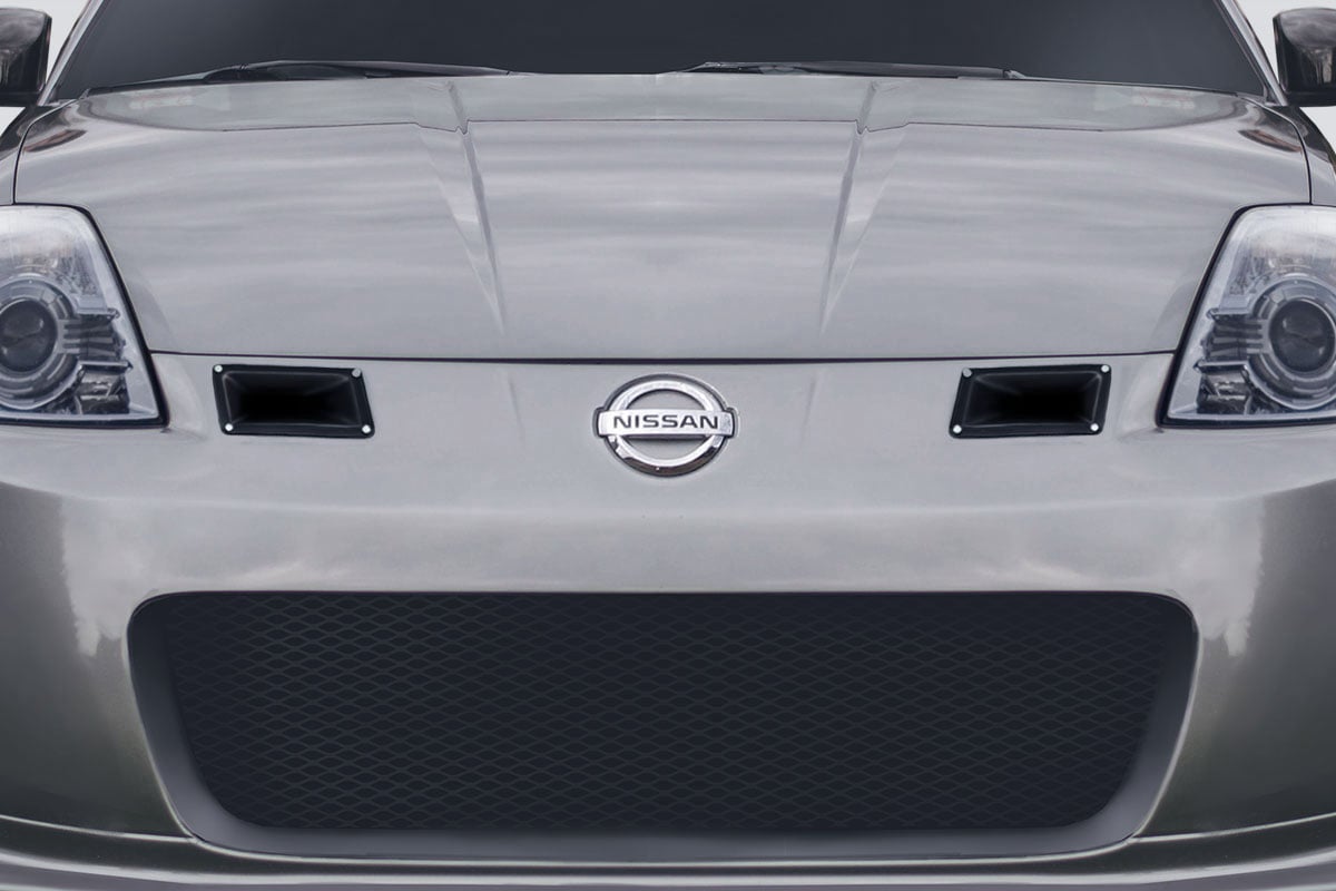2003-2008 Nissan 350Z Z33 Duraflex N1 Front Bumper Cover Vents - 2 Piece