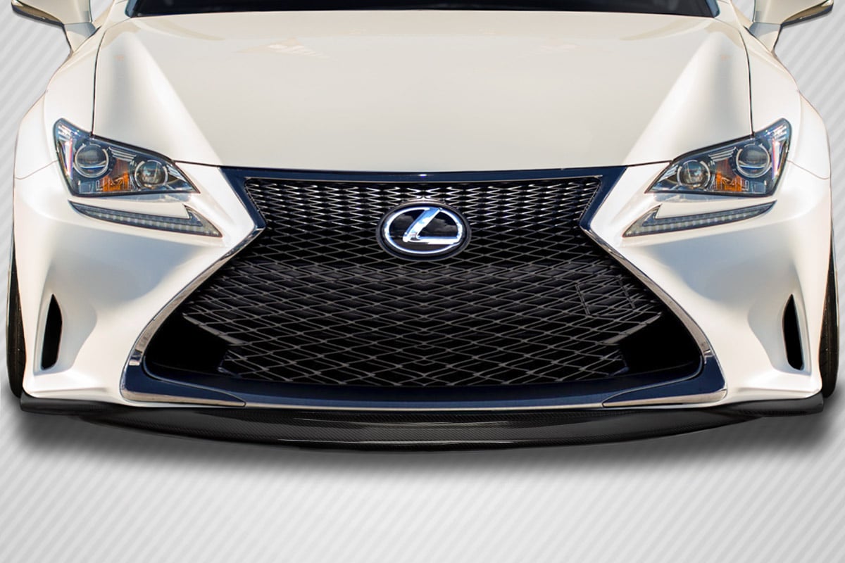 2015-2018 Lexus RC Series RC200T RC350 Carbon Creations SBZ Front Lip Under Spoi