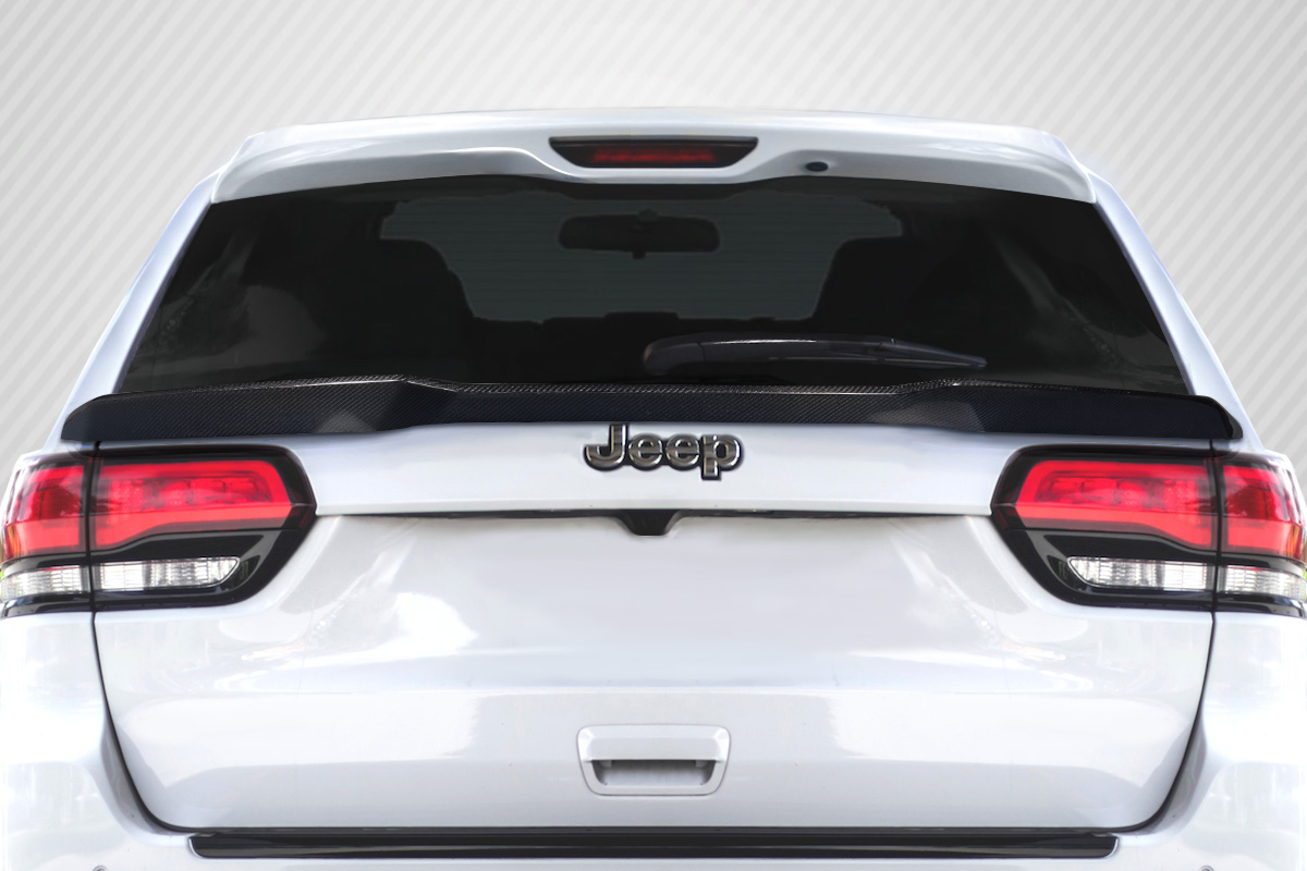 2014-2022 Jeep Grand Cherokee Carbon Creations Altero Rear Mid Wing Spoiler - 1