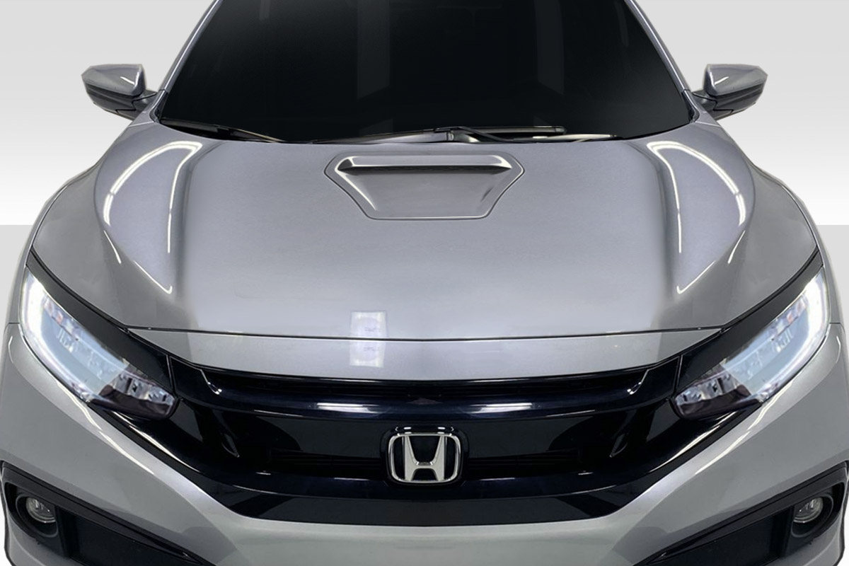 2016-2021 Honda Civic Duraflex Type R Look Hood - 1 Piece 2016-2021 Honda Civic Duraflex Type R Look Hood - 1 Piece
