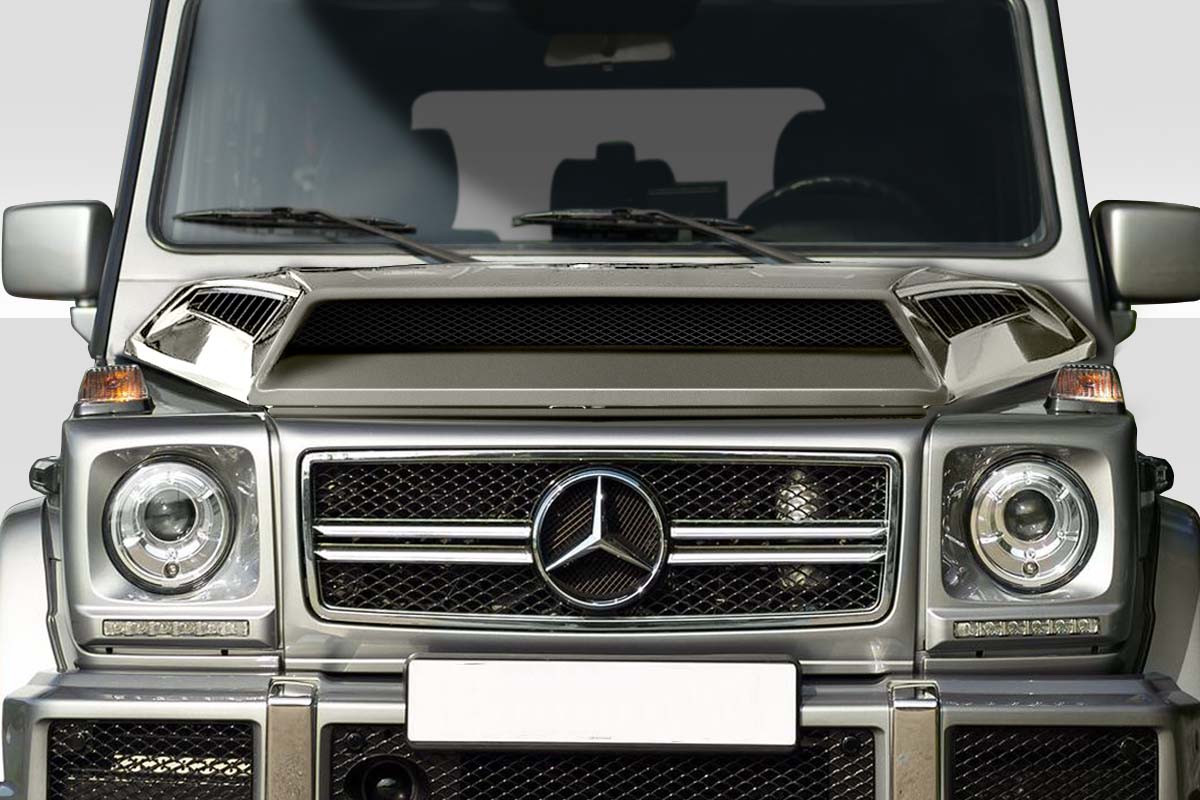 2000-2018 Mercedes G Class W463 Duraflex Behemoth Hood - 1 Piece