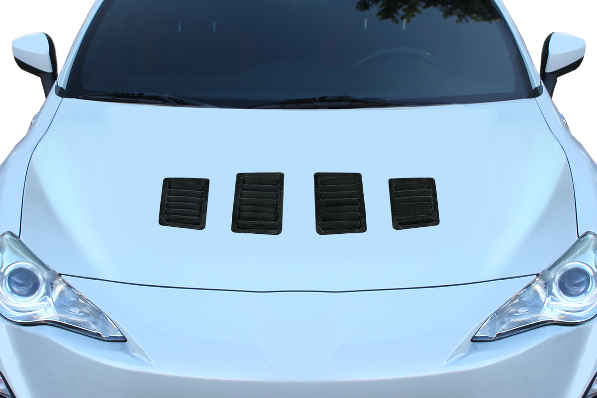 Universal Carbon Creations Vega Hood Air Vent Ducts - 8 Pieces